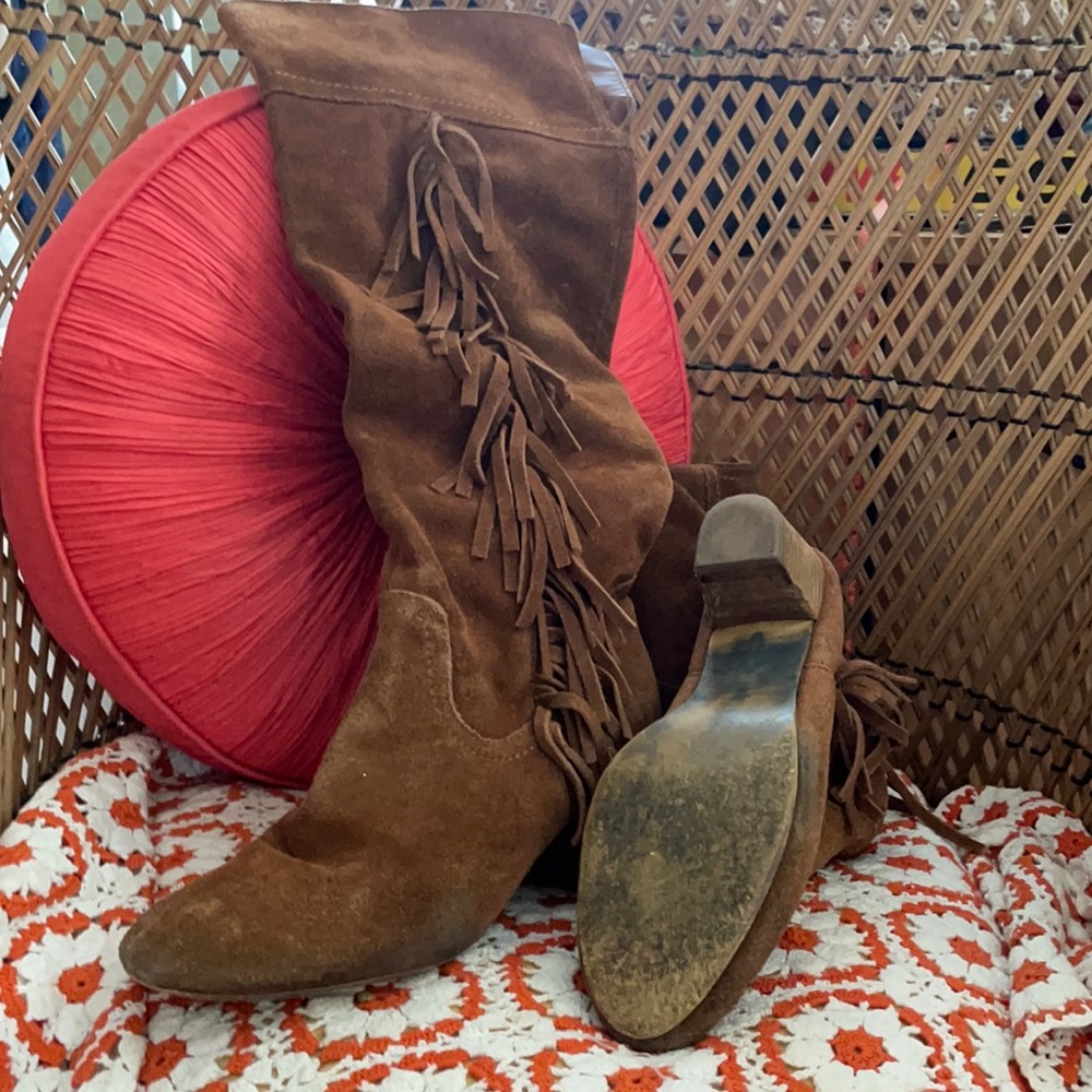 Leather free people size 8.5